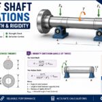 Design of shaft calculations based on the strength and rigidity