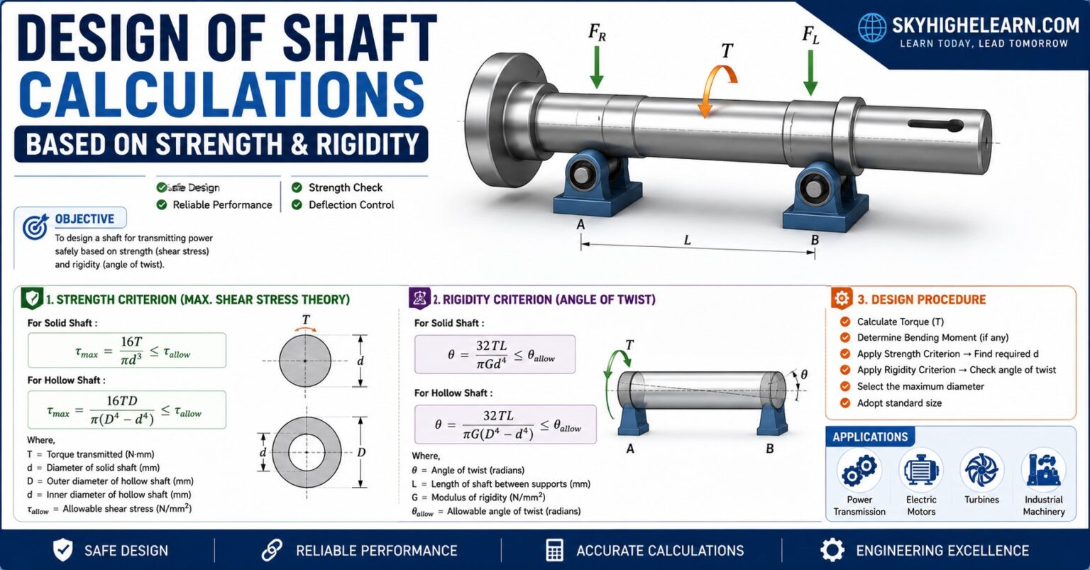 design-of-shaft-calculations-based-on-the-strength-and-rigidity