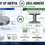 Difference between mass and area moment of inertia